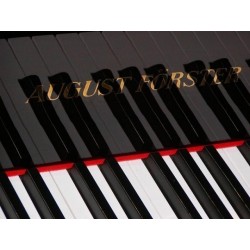 PIANO A QUEUE AUGUST FORSTER 190 Noir Poli