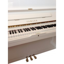 Piano Droit YAMAHA U1 121cm Blanc brillant