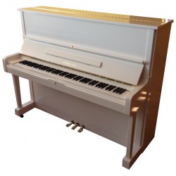 Piano Droit YAMAHA U1 121cm Blanc brillant