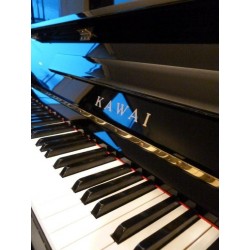 Piano Droit KAWAI KU-10 AT Anytime Noir Brillant 121cm