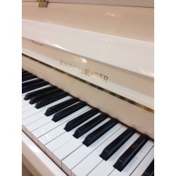 Piano Droit JULIUS DRAYER SU-105 Blanc brillant