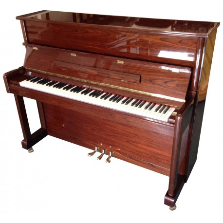 Piano Droit WILH.STEINMANN by Bechstein 118 Noyer brillant