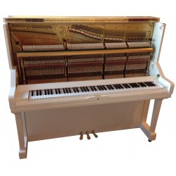 Piano Droit YAMAHA U3S Blanc brillant 131cm (avec pédale tonale)