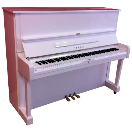 Piano droit YAMAHA U1 Blanc brillant