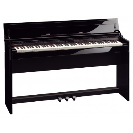 Piano numérique ROLAND DP90E-PE NOIR LAQUE