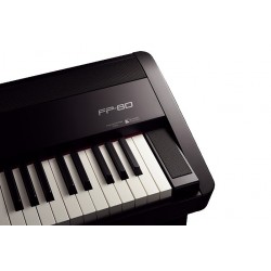 Piano numérique ROLAND FP-80-BK Noir mat