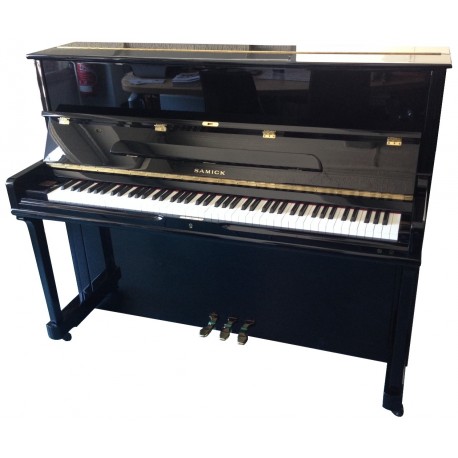 Piano Droit SAMICK SU-118 Noir brillant 118 cm