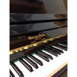 Piano droit GEORGE STECK 109 Noir brillant 