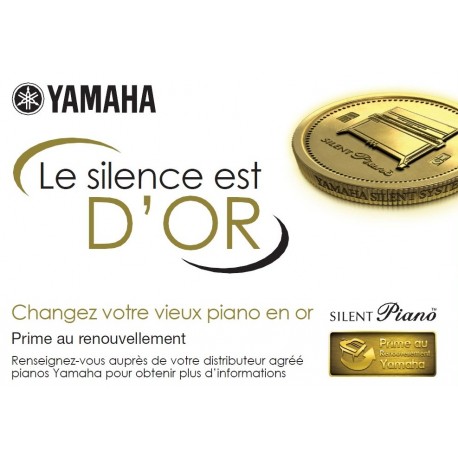 Prime au renouvellement YAMAHA 2014 : Le silence est d'Or Prime au renouvellement YAMAHA 2014 : Le silence est d'Or