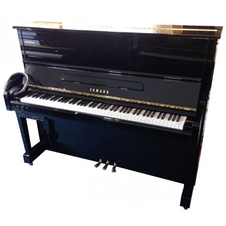 Piano Droit YAMAHA U100 Silent Technics 121cm Noir brillant 