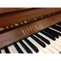 Piano droit RIPPEN Belcanto noyer satiné 114cm