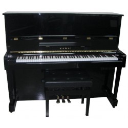 Piano Droit KAWAI FT-25 AT silent Anytime Noir brillant