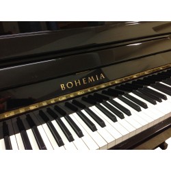 Piano Droit BOHEMIA Attractive Noir brillant 109cm