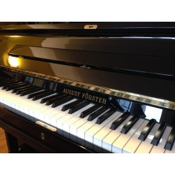 PIANO DROIT AUGUST FORSTER 116 E Noir Poli