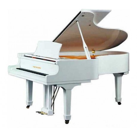 PIANO A QUEUE WILH.STEINBERG P 187 Blanc Poli