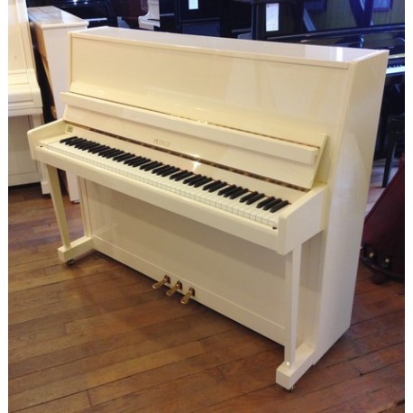 Piano Droit PETROF 118 Blanc brillant