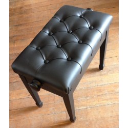 Acheter GEWA DELUXE XL BANQUETTE CONCERT NOIRE BRILLANTE EN CUIR