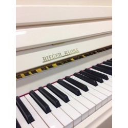 Piano Droit Rieger-Kloss 118 Moderna Blanc Brillant