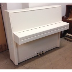 Piano Droit Rieger-Kloss 118 Moderna Blanc Brillant