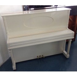 Piano Droit TH.BETTING Blanc brillant  1m20