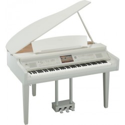 Piano numérique YAMAHA Clavinova CVP-709 GPWH blanc brillant/NOUVEAUTE