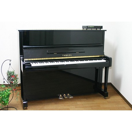 Piano Droit YAMAHA HQ100 SX SILENT/DISKLAVIER 121cm Noir brillant