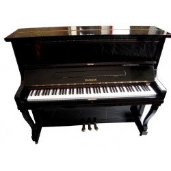 Piano Droit 125 DIAPASON By KAWAI Noir poli