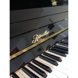 PIANO DROIT RITMÜLLER UP 120 noir brillant 1m20