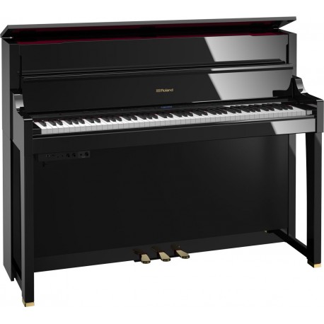 Piano numérique Roland LX17-PE Noir brillant.