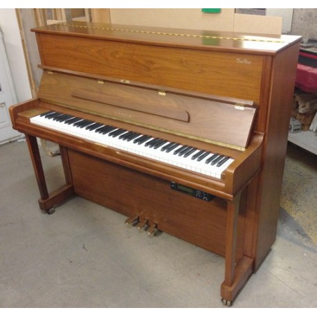 Piano Droit SAMICK SU-118 Duo-Plus Noyer satiné 118 cm