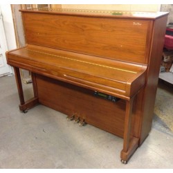 Piano Droit SAMICK SU-118 Duo-Plus Noyer satiné 118 cm