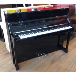 piano droit seiler 116 jubilee Noir Brillant