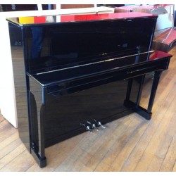 piano droit seiler 116 jubilee Noir Brillant