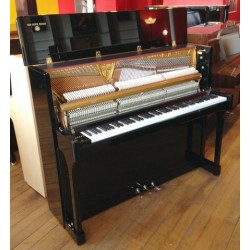 piano droit seiler 116 jubilee Noir Brillant