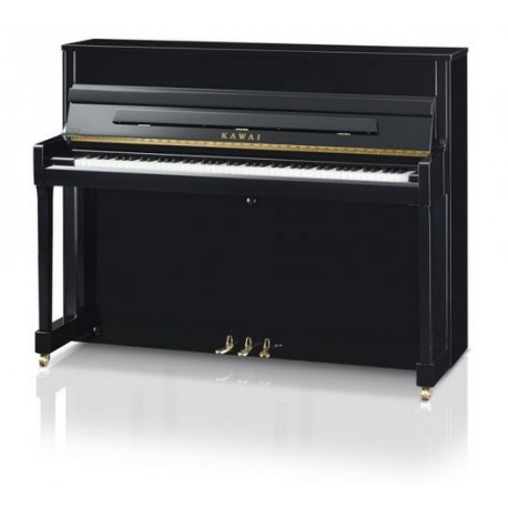 PIANO DROIT KAWAI K-200 114cm Noir Brillant