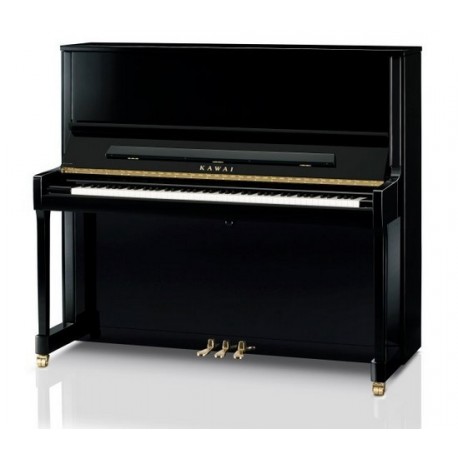 PIANO DROIT KAWAI K-600 134cm Noir Brillant 