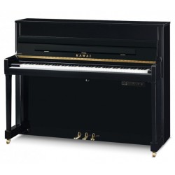 PIANO DROIT KAWAI K-200 ATX2 114cm Noir Brillant