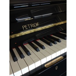 Piano Droit PETROF 118 Noir Brillant