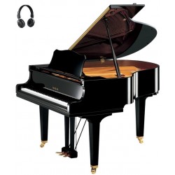 PIANO A QUEUE YAMAHA GC1 SILENT 161cm Noir Brillant / PRIX NOUS CONSULTER