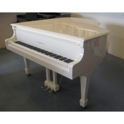 PIANO A QUEUE SAMICK SIG-161 Blanc Brillant 1m61