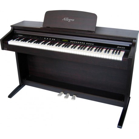 Piano numérique DELSON, ALLEGRO 8865, finition palissandre