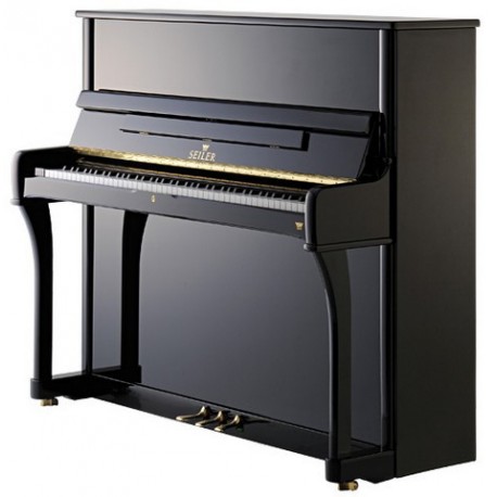 PIANO DROIT SEILER 126 Konsole Noir Brillant