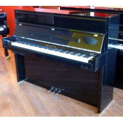 Piano Droit C.BECHSTEIN 116 Millenium Silent Noir/Chrome poli