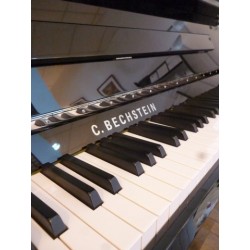 Piano Droit C.BECHSTEIN 116 Millenium Silent Noir/Chrome poli