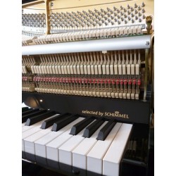 Piano droit MAY, M121 Tradition, finition noir brillant / Selected for Schimmel
