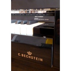 occasion Piano Droit C.BECHSTEIN 116 Millenium Vario Silent Noir/Chrome poli