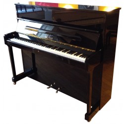 Piano Droit SAUTER 122 Carus Noir Poli *RECENT*