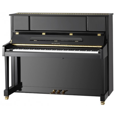 PIANO DROIT SAMICK JS-122 SMD Noir brillant / Renner