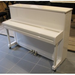 Piano Droit GEORGE STECK US-12 T Blanc brillant