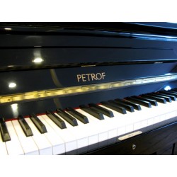 Piano Droit PETROF P 118 Noir brillant